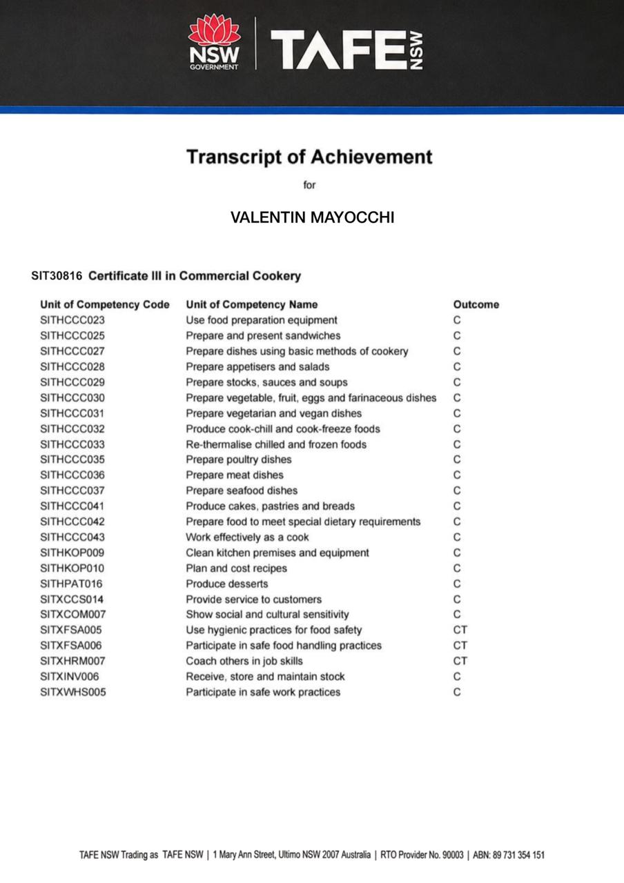 Transcript of Achievement